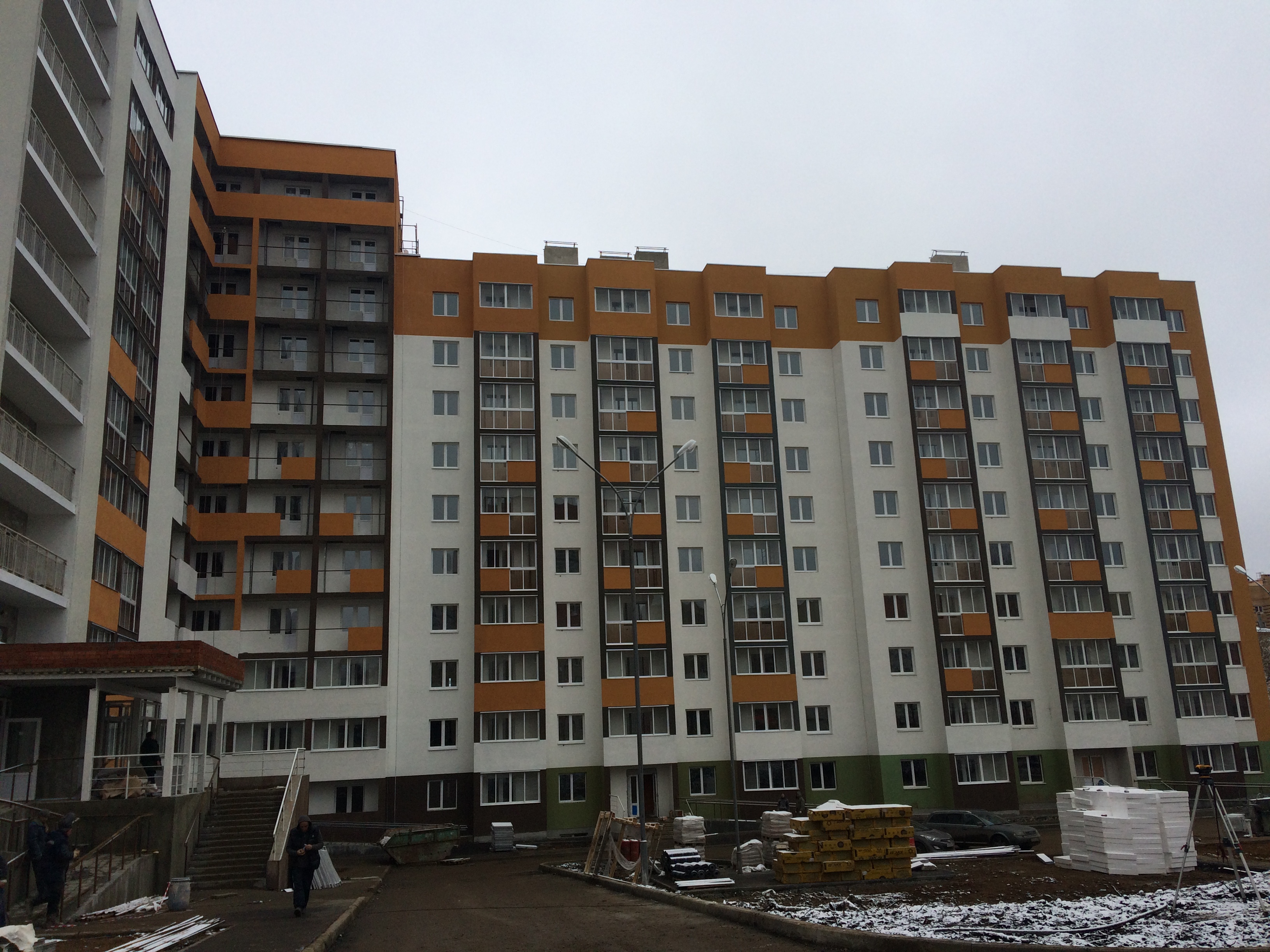 Многоэтажный жилой дом в Саранске по ул.Щорса