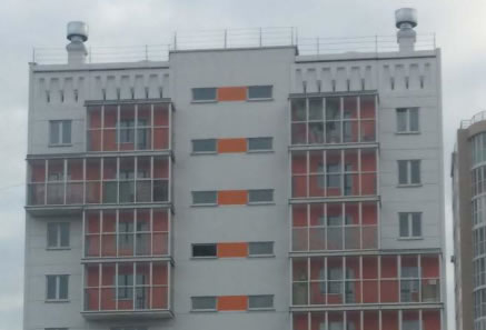 10-ти этажный многоквартирный жилой дом