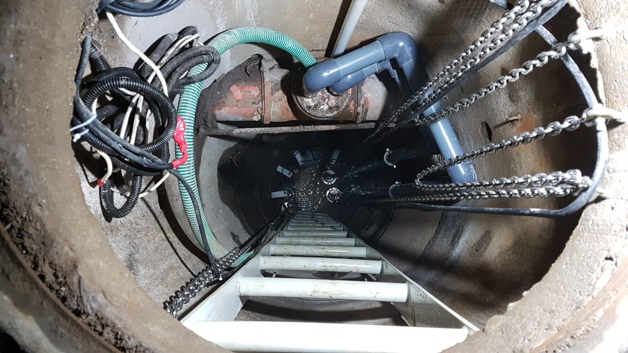 Объект по водоотведению грунтовых вод в центре Москвы