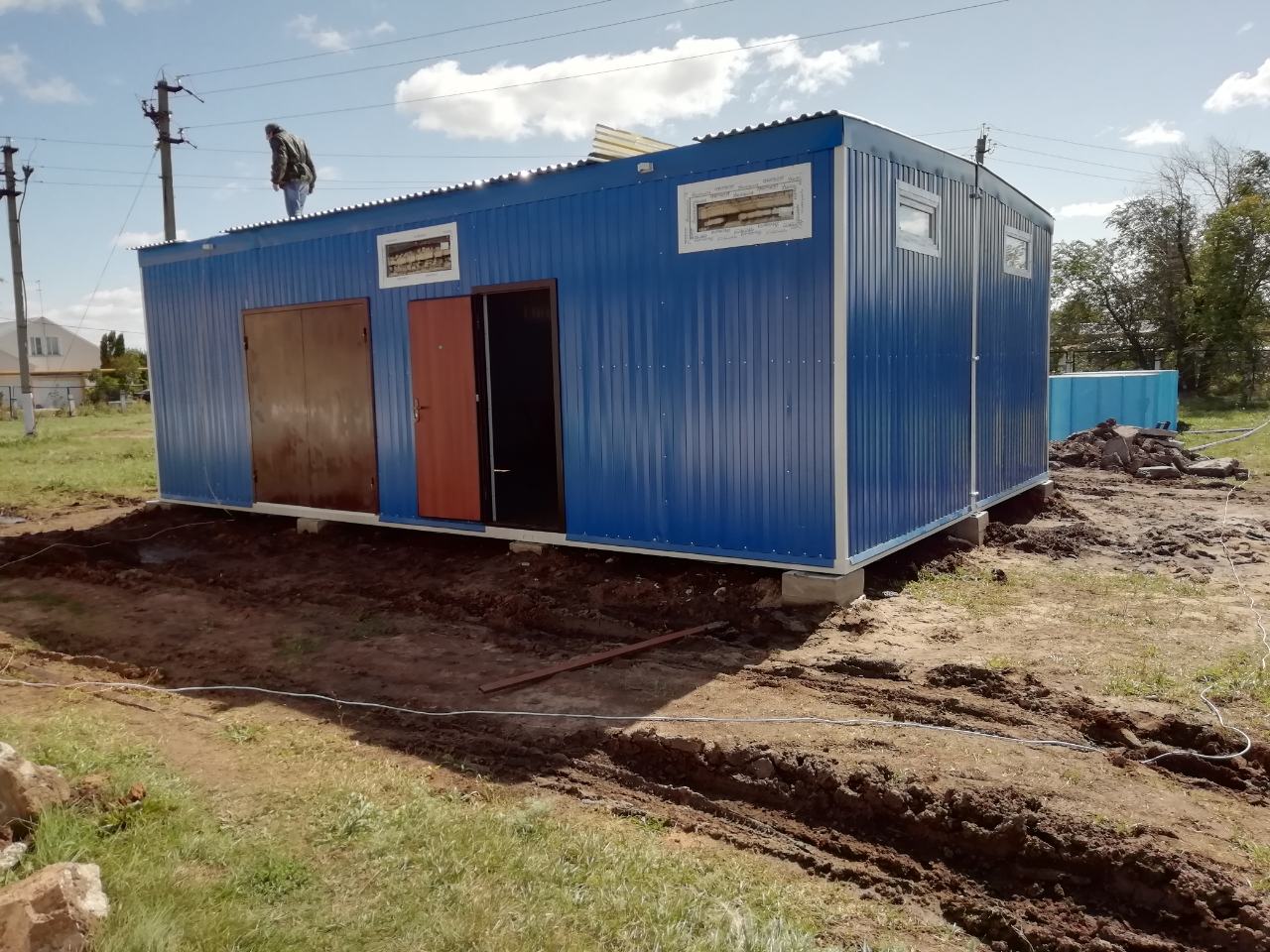 Очистная модульная станция водоподготовки