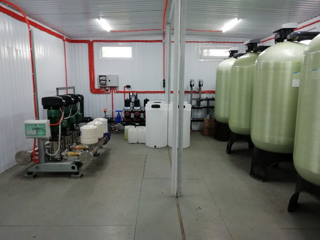 Очистная модульная станция водоподготовки