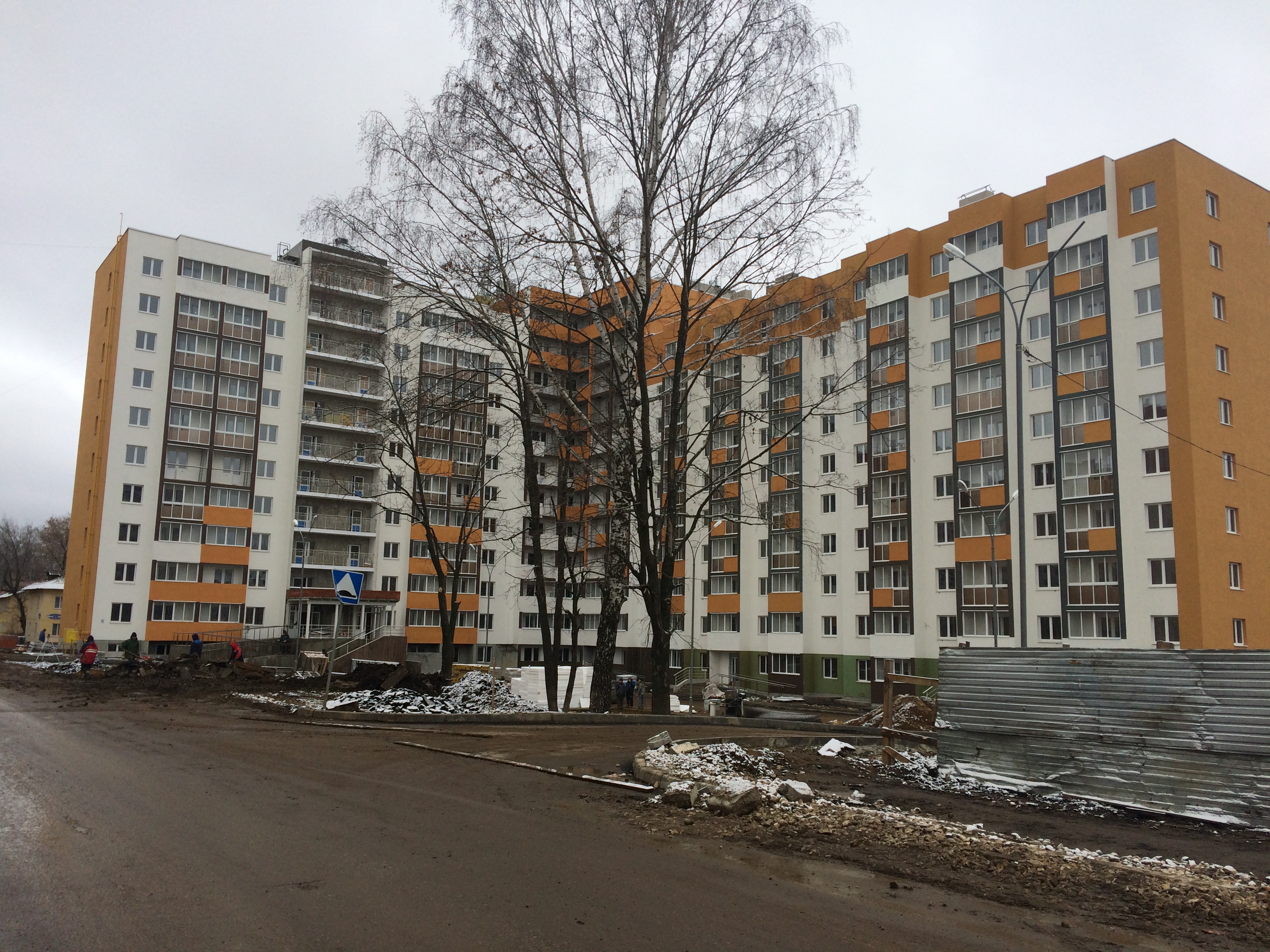 Многоэтажный жилой дом в Саранске по ул.Щорса